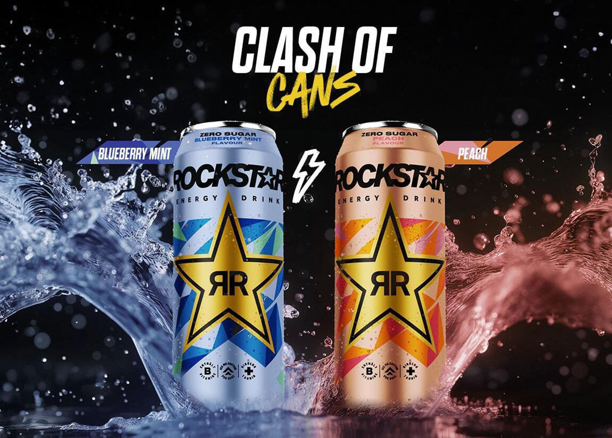 „Clash of Cans“: Rockstar Energy launcht zwei neue Sorten