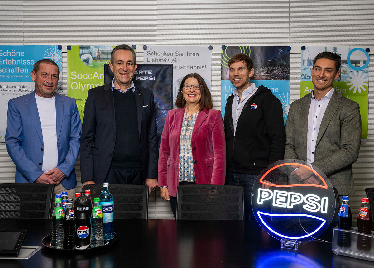 PepsiCo und Radeberger Gruppe gehen mit dem Olympiapark München eine exklusive Partnerschaft ein