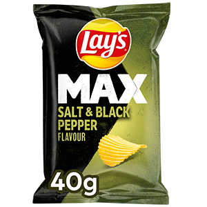 Favorite product: Lay’s MAX Salt & Black Pepper