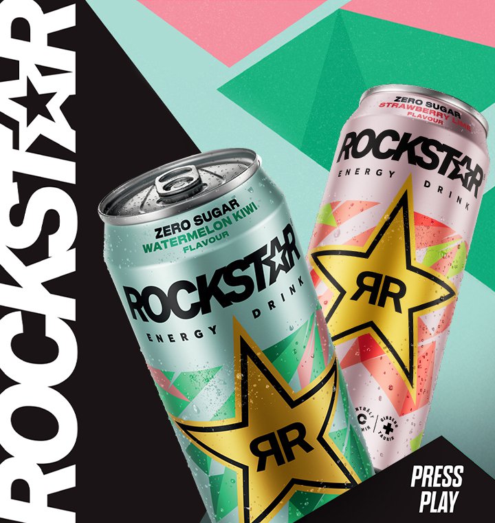 Rockstar Energy weckt Frühlingsgefühle mit den zwei neuen Sorten Watermelon Kiwi und Strawberry Lime